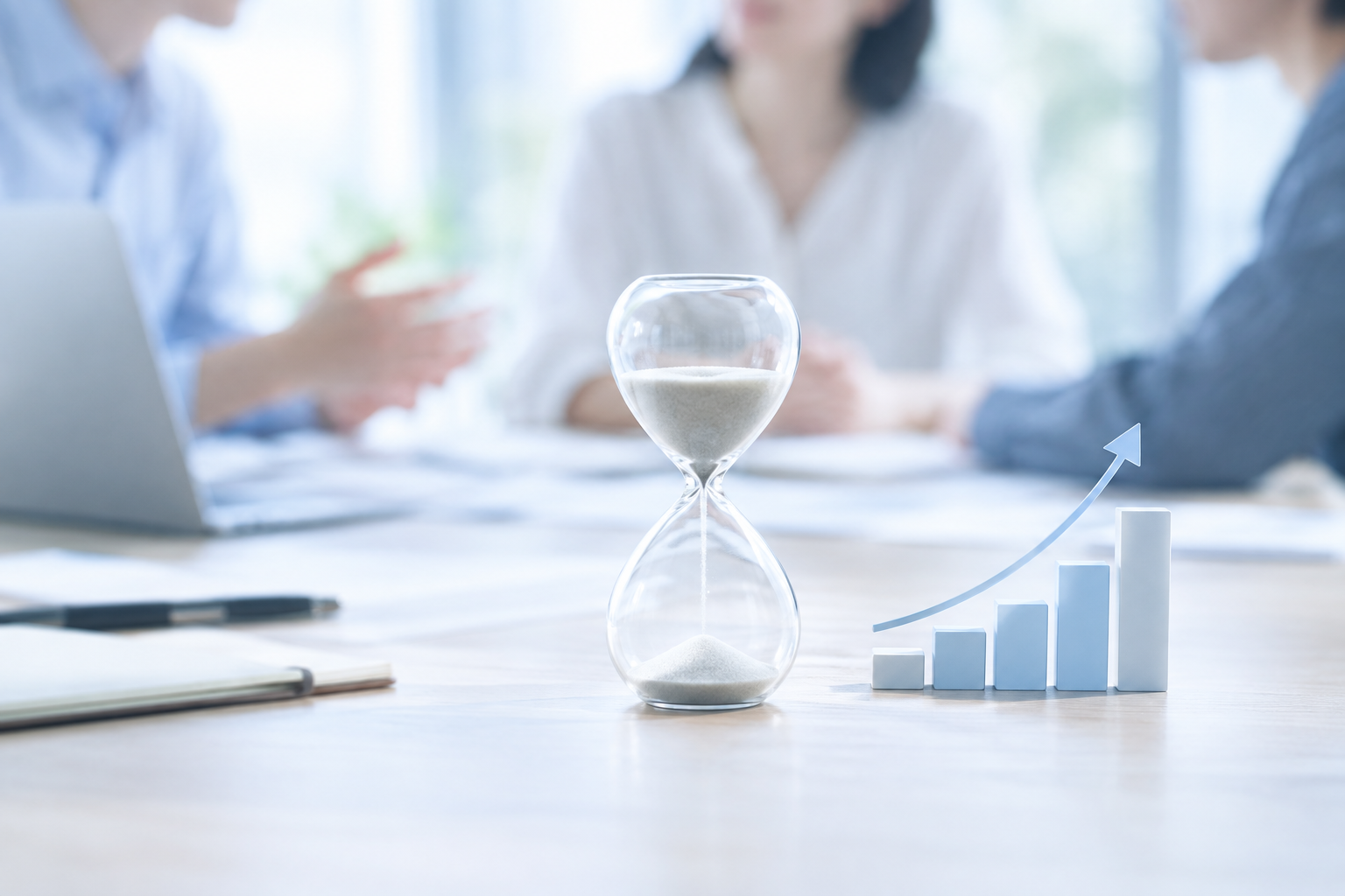 成果が出るまでの期間と社内の合意形成